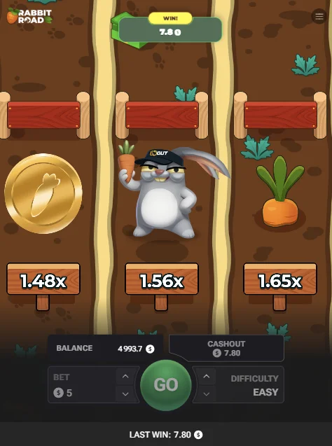 Rabbit Road Demo Spiel