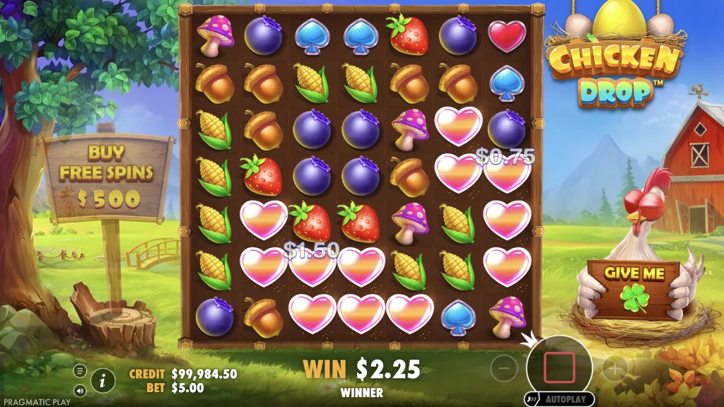 Chicken Drop Spiel