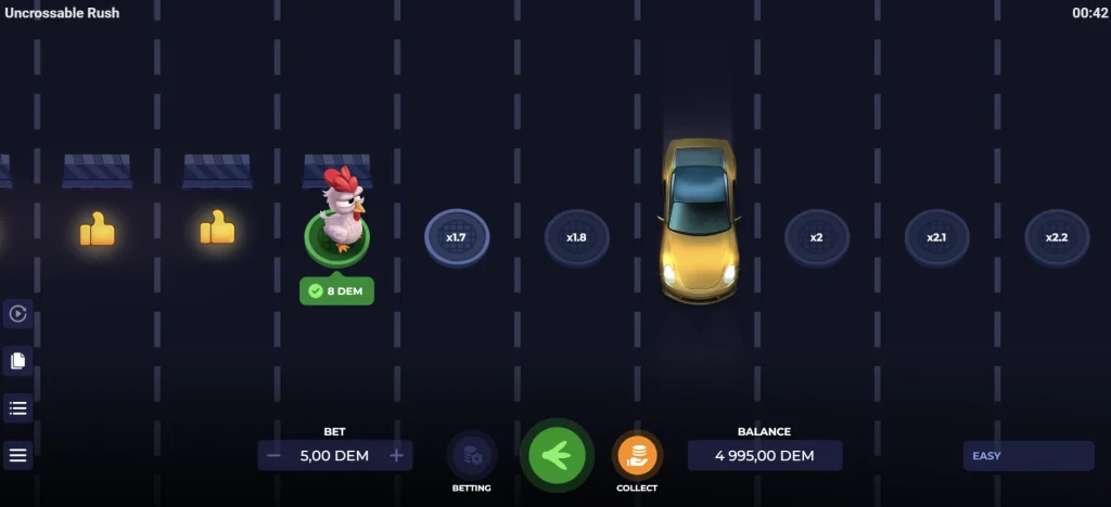Uncrossable Rush