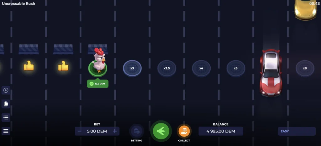 Uncrossable Rush Demo