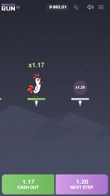 Rooster Run Spiel von Mascot Gaming