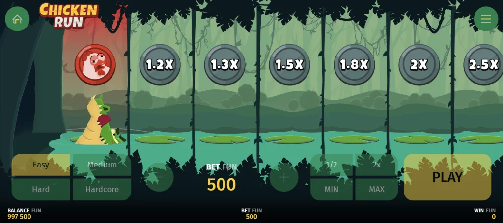 Chicken Run Spiel von PoggiPlay