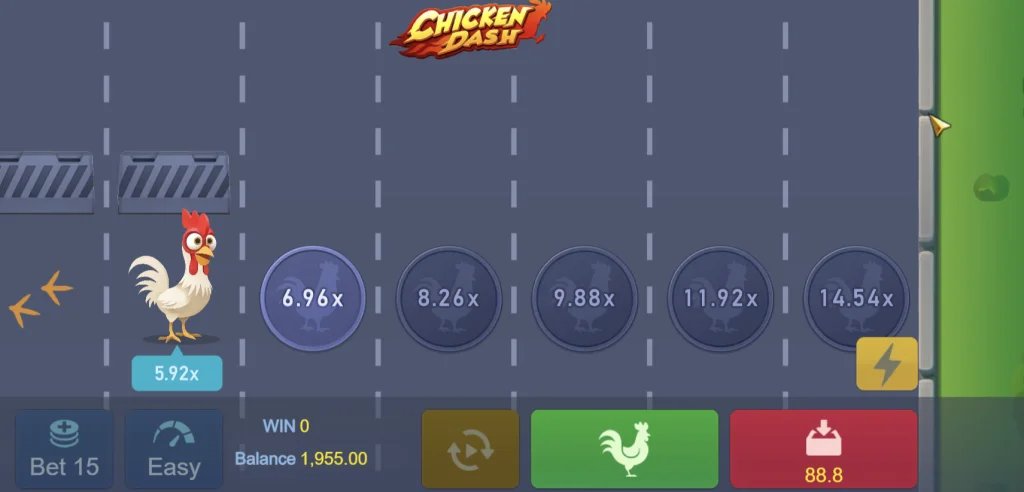 Chicken Dash Spiel