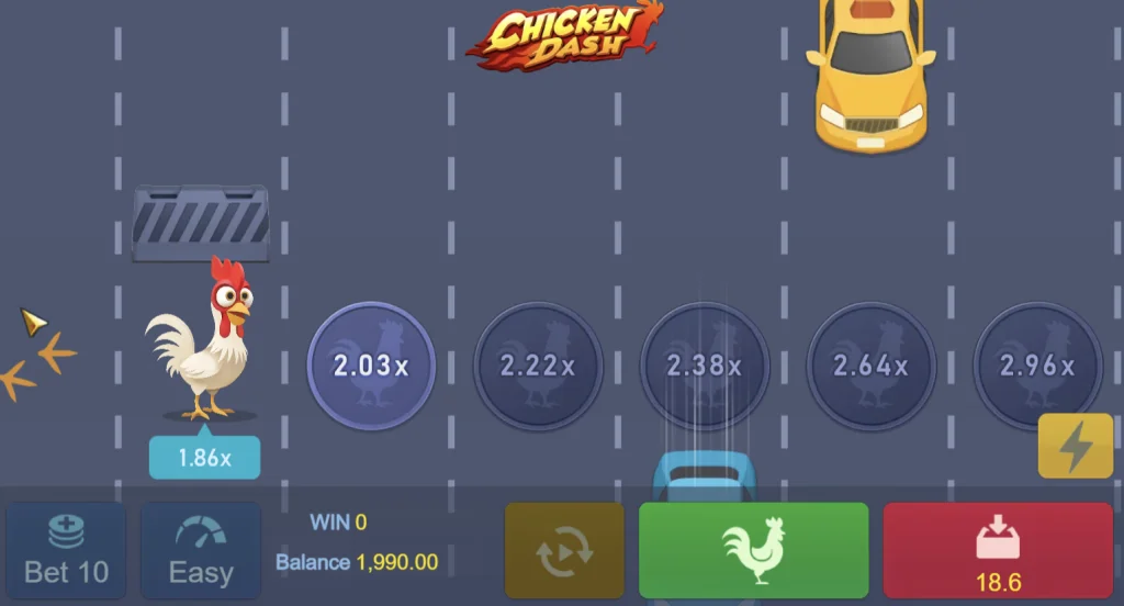 Chicken Dash Demo Spiel